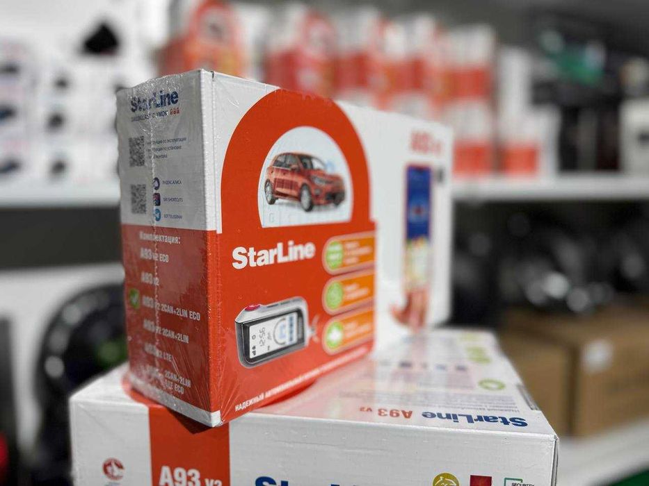 Установка автосигнализаций Starline старлайн