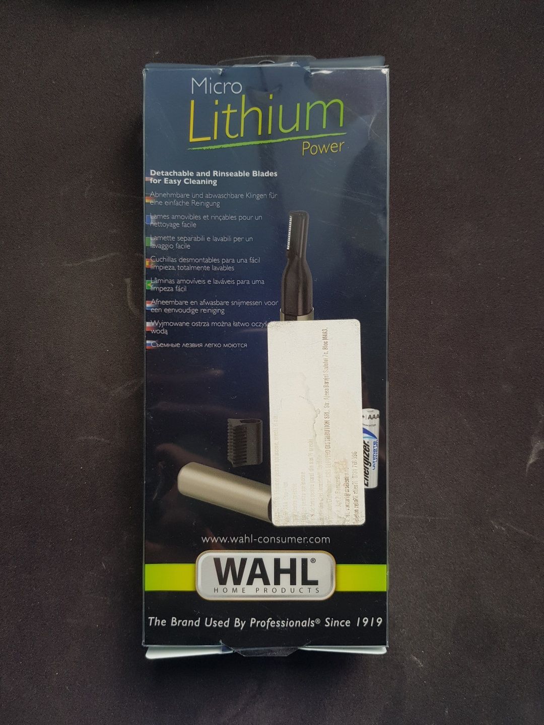 Trimmer multifunctional WAHL Micro GroomsMan Precision Trimmer