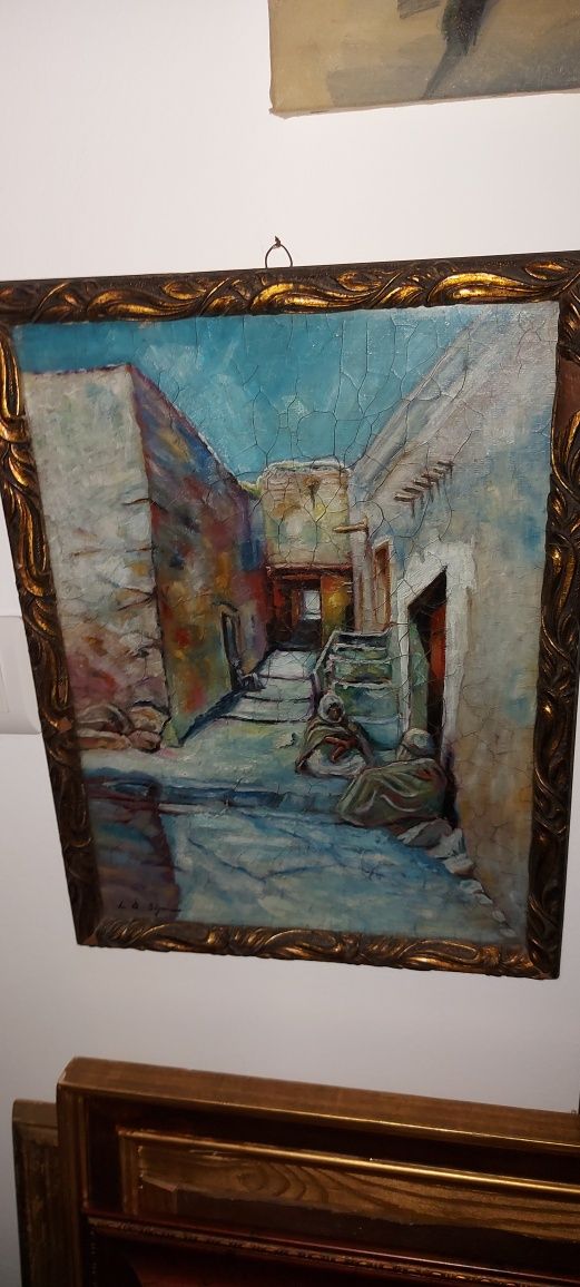 Tablou vechi,ulei,autori cunoscuți, deosebite.