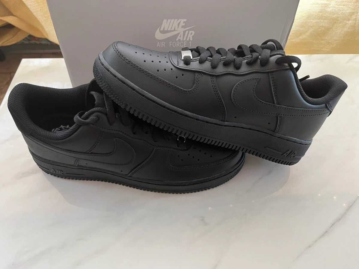 Air Force 1 ‘07 Black( NU off-white, trapstar, bape, yeezy, jordan)