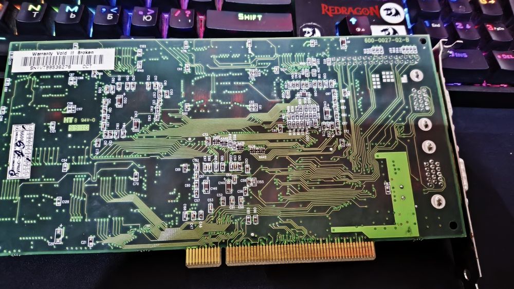 Продам винтажную видеокарту 3dfx voodoo2