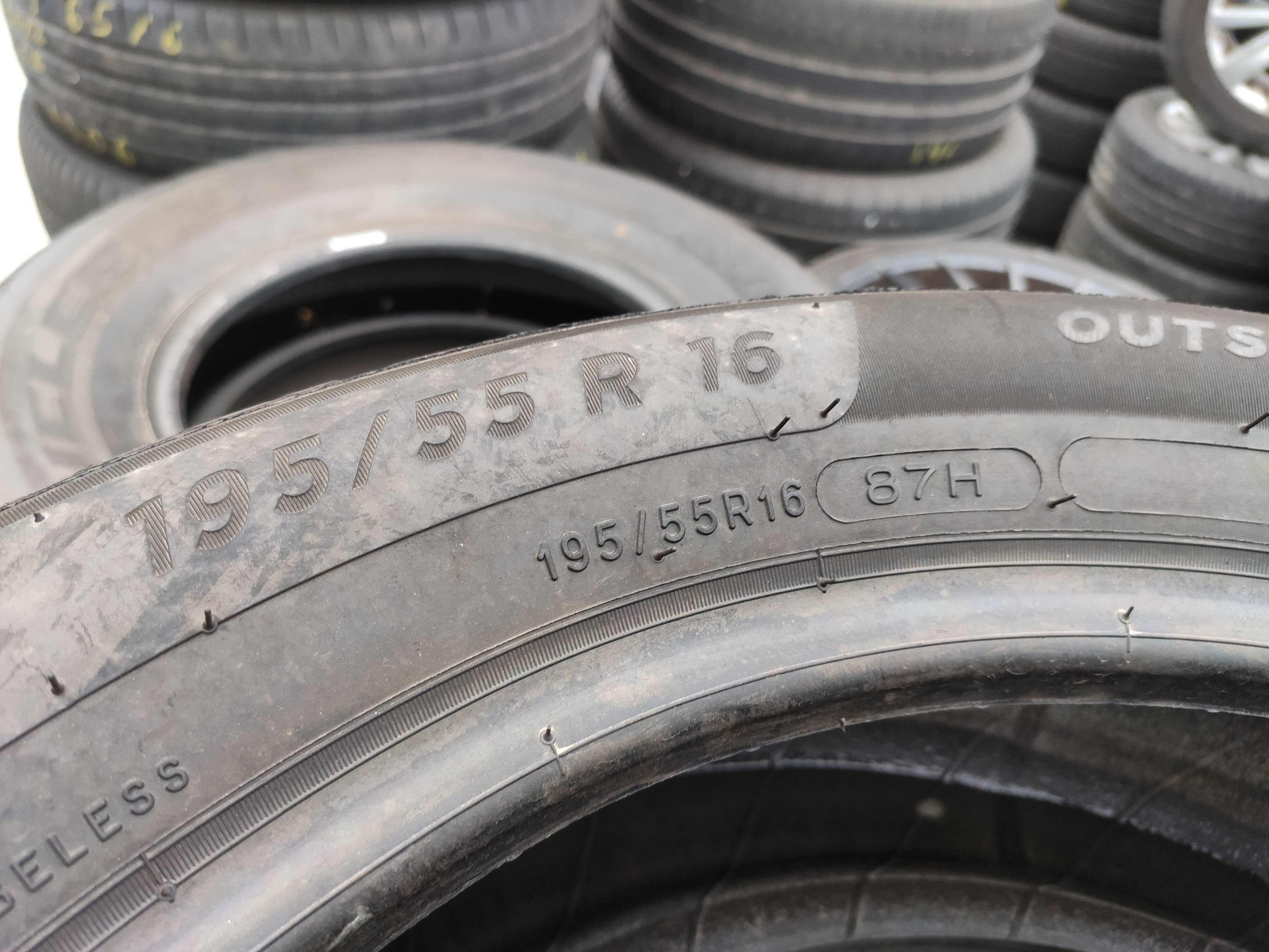 Като нови летни гуми 195 55 16 - Michelin - DOT 2022