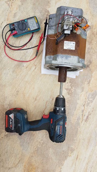 Motor sincron magneti neodim Siemens pentru hidro turbina, eoliana