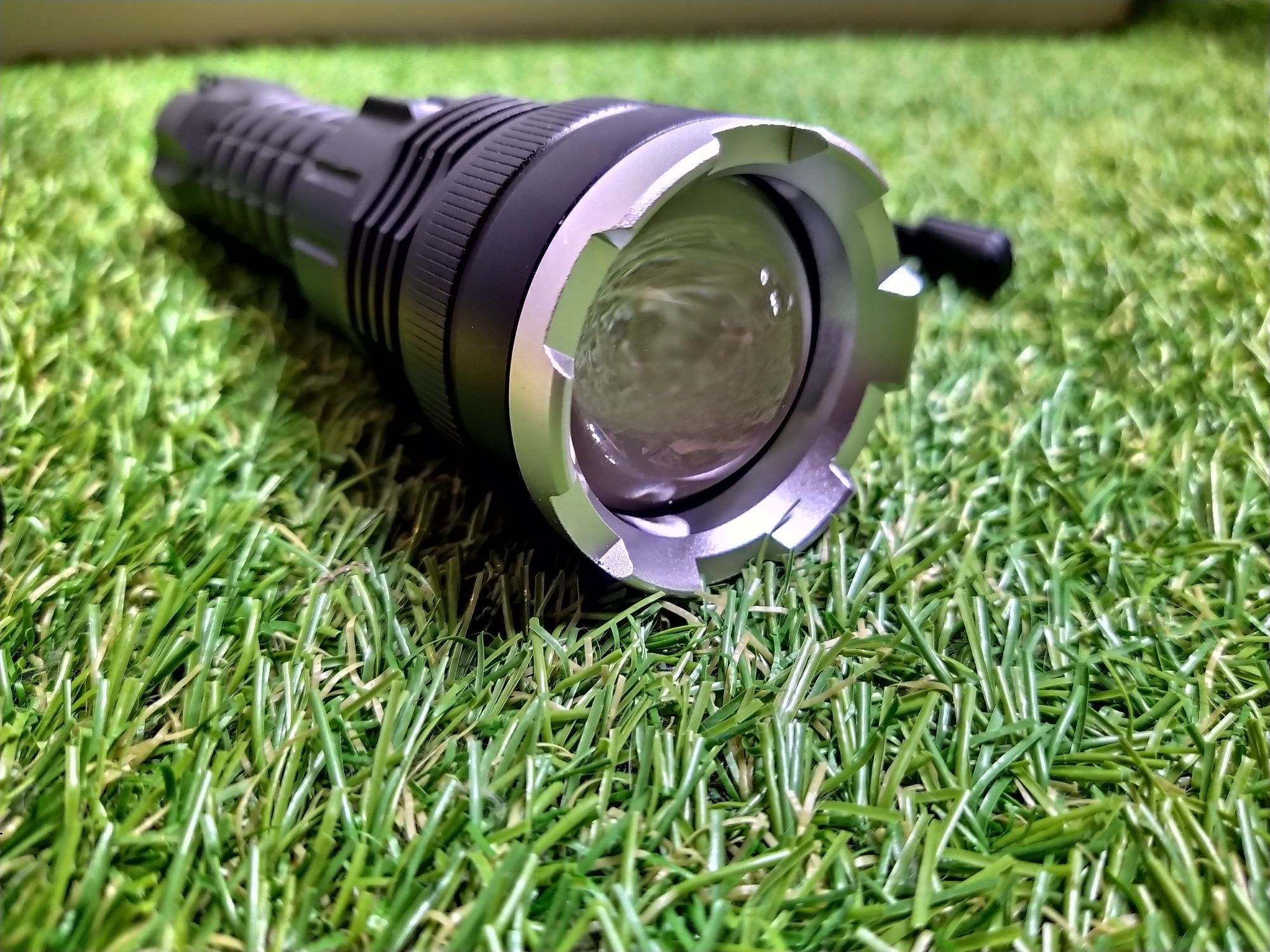 Lanterna Profesionala LED cu zoom telescopic, A72 XHP50.2  USB, 20W