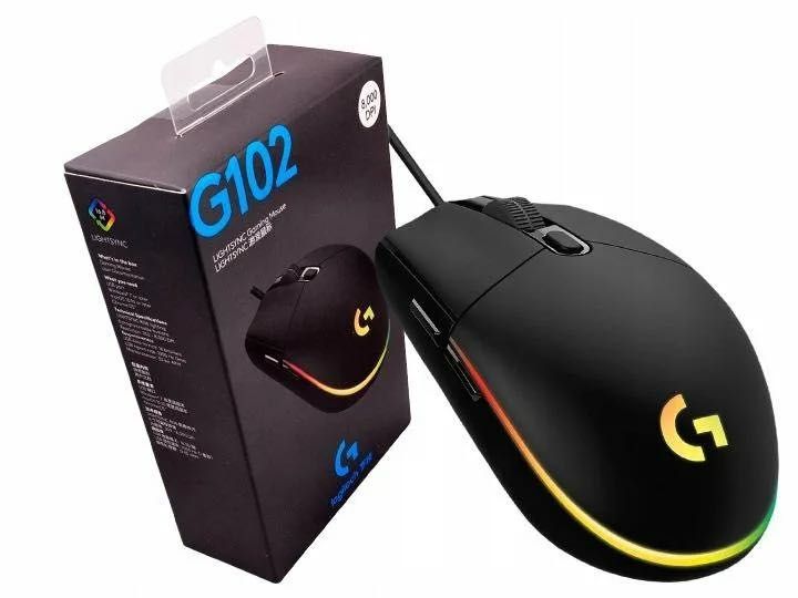 Мышка Logitech G102 Lightsync Black