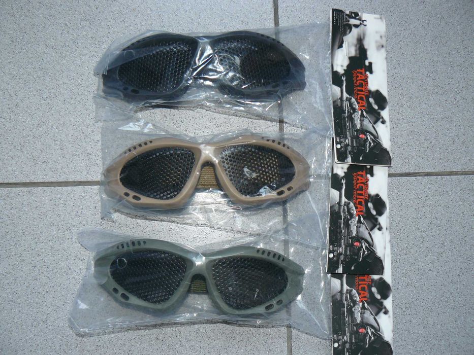 Ochelari Tactici Ultimate Tactical Strike V1 Cu Plasa Metal By Dragon