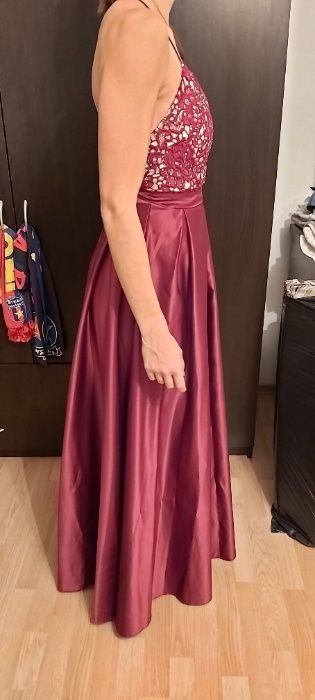 Rochie de seara culoare burgundy noua