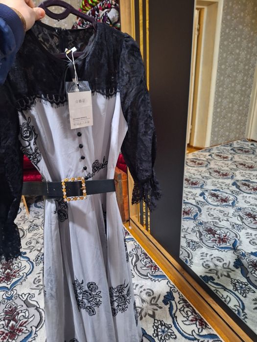 Bahor va yoz uchun ajoyib ko'ylak.Yangi ranglari ham bir biriga mos.