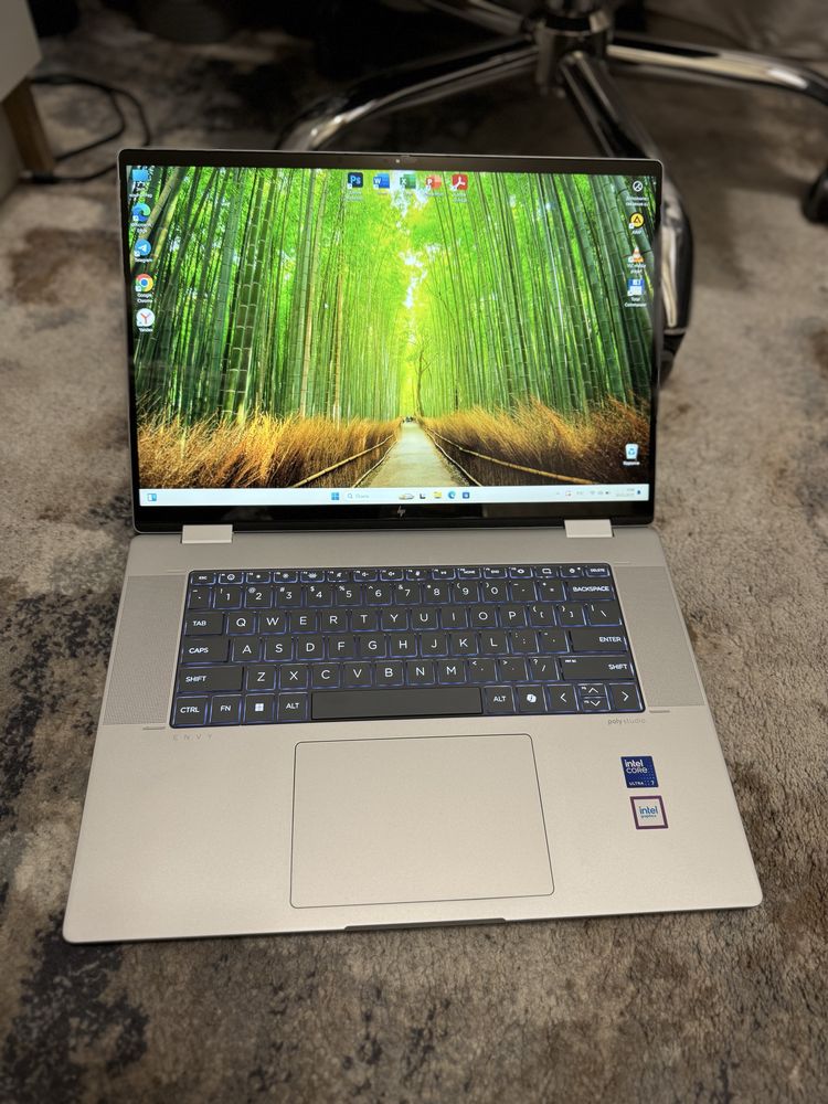 Срочно! Yangi 2025 Hp envy 16 x360 intel i7 15th it dasturlash trading