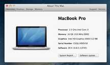 Laptop MacBookPro i5