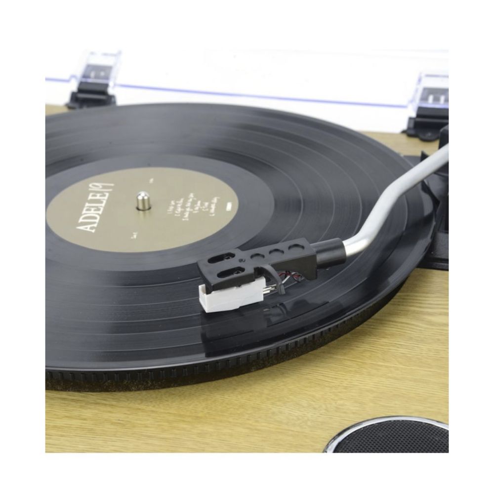 Грамофон Aiwa - GBTUR-120WD, автоматичен, кафяв