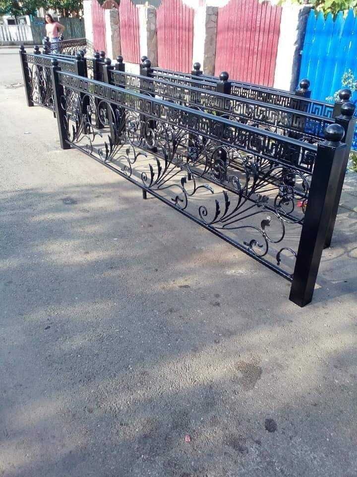 Porți balcoane scări,  fier forjat