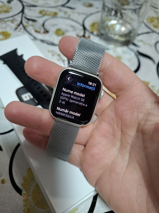 Apple watch se 2 starlight impecabil