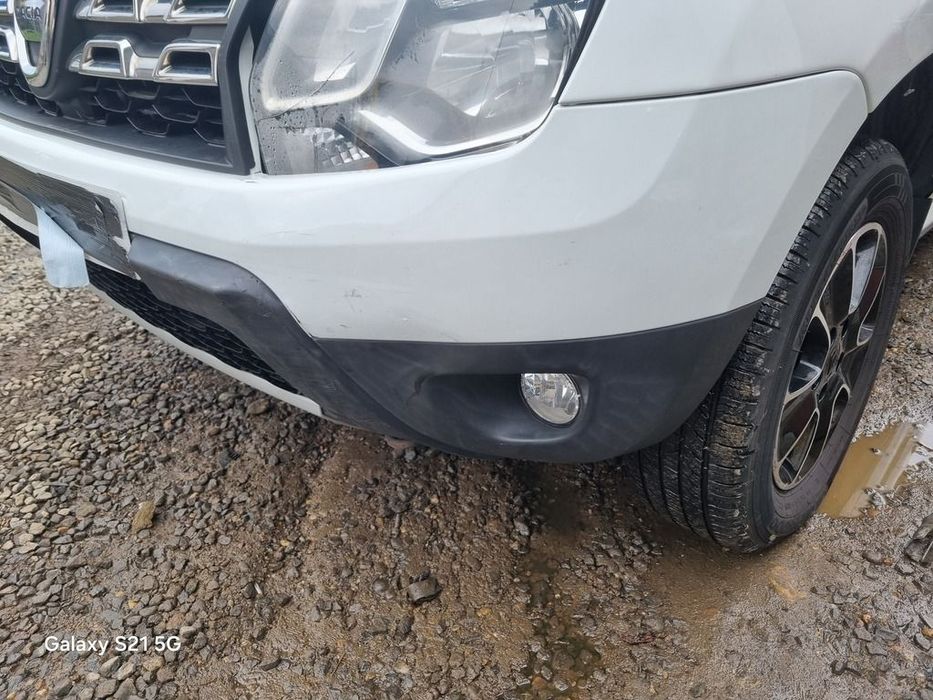 Bara fata Dacia Duster Facelift 2013 - 2018 Blanc Glacier 369 (1384) model fara ...
