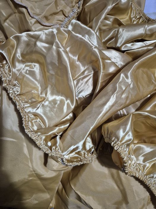 Set lenjerie de pat din bumbac satinat