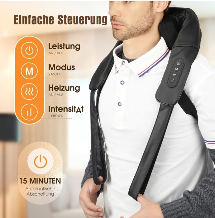 Aparat de masaj pentru gât, umăr, spate