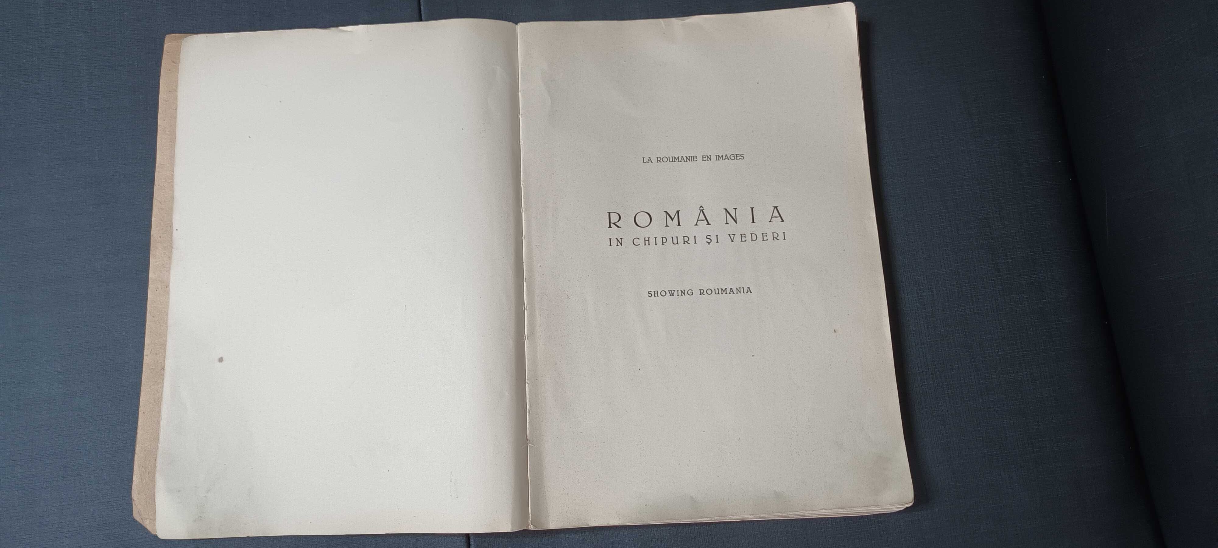 Album Romania In Chipuri si Vederi Bucuresti 1926