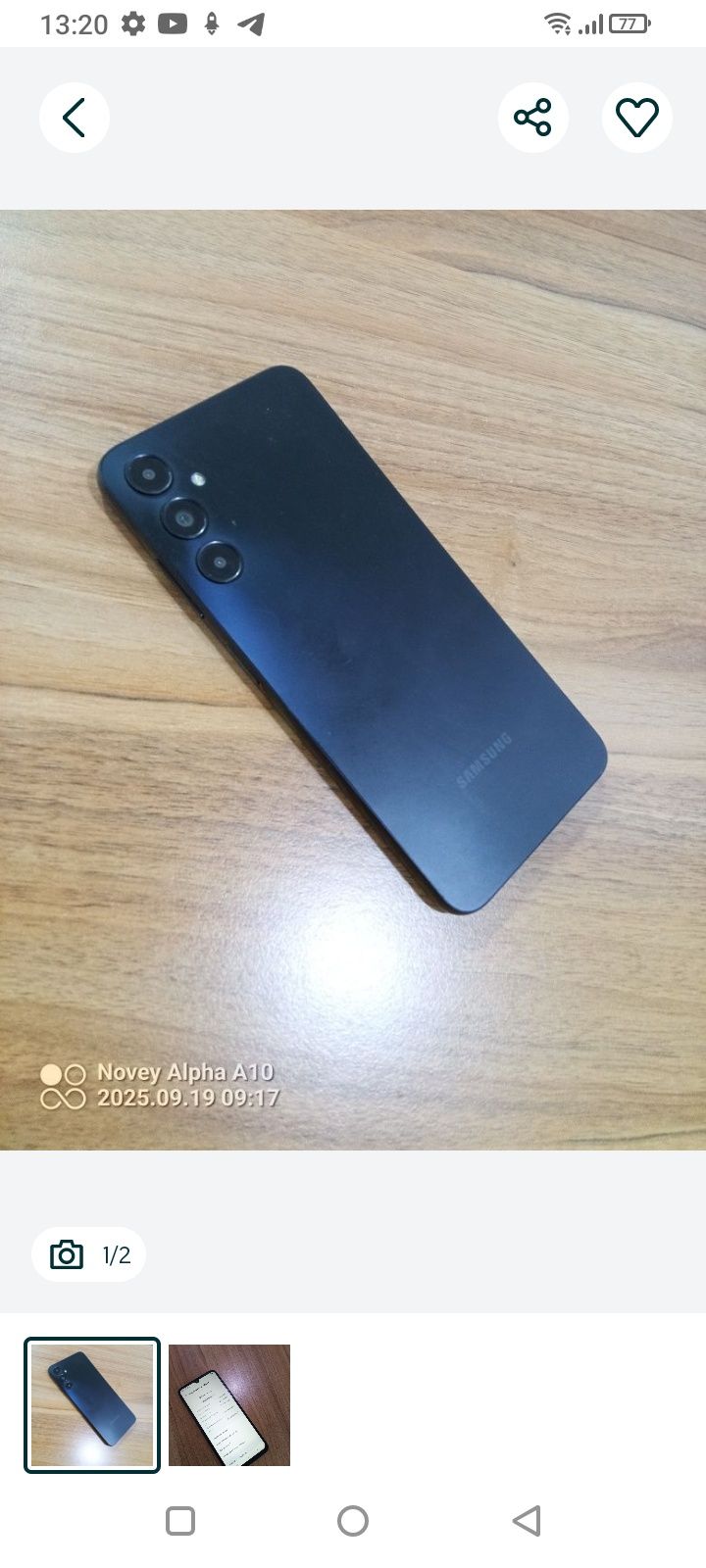 Samsung A 05c 128 Gb xolati zor