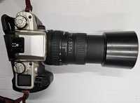 Фотоапарат Канон Canon Eos Elan II с обектив Sigma 3 броя светкавици