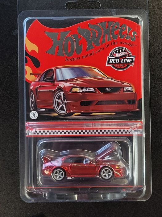 Hot Wheels RLC Ford Mustang SVT Cobra R Red Line Club Exclusive