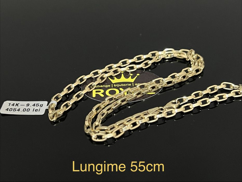 Bijuteria Royal CB : Lant aur 14k barbatesc 9,45gr