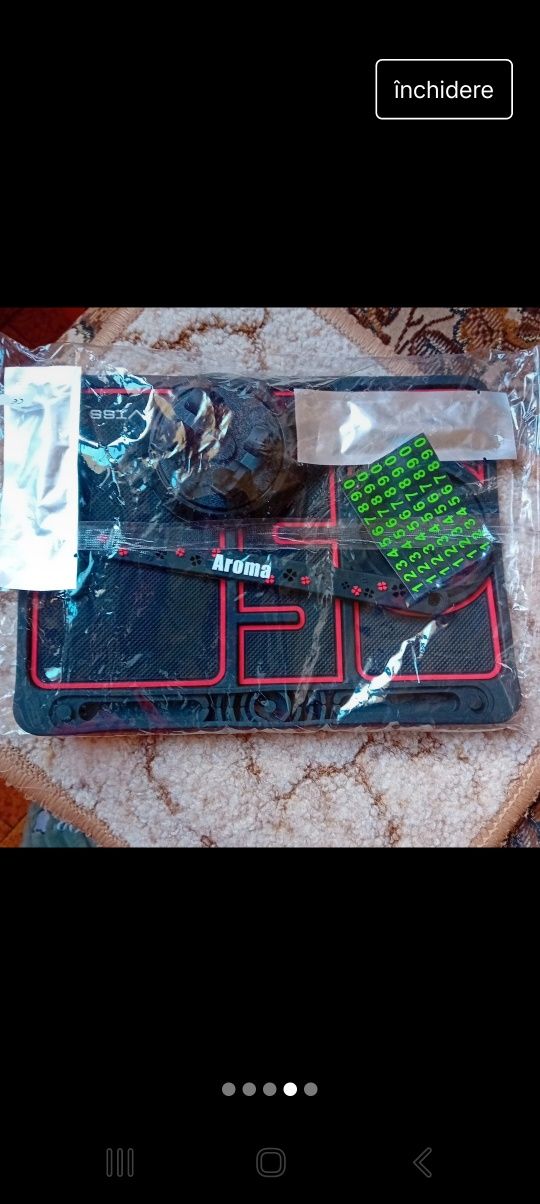 Suport pt telefon și accesorii antiderapant