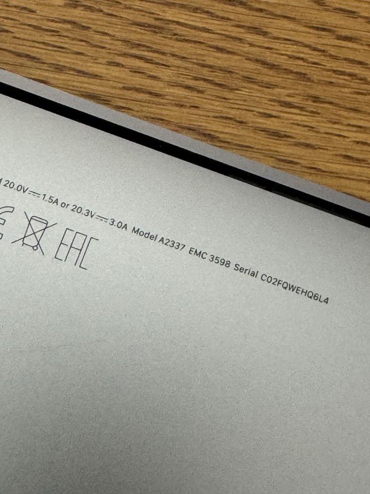 apple Macbook Air M1