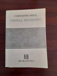 Jurnal filozofic, Autor Constantin Noica