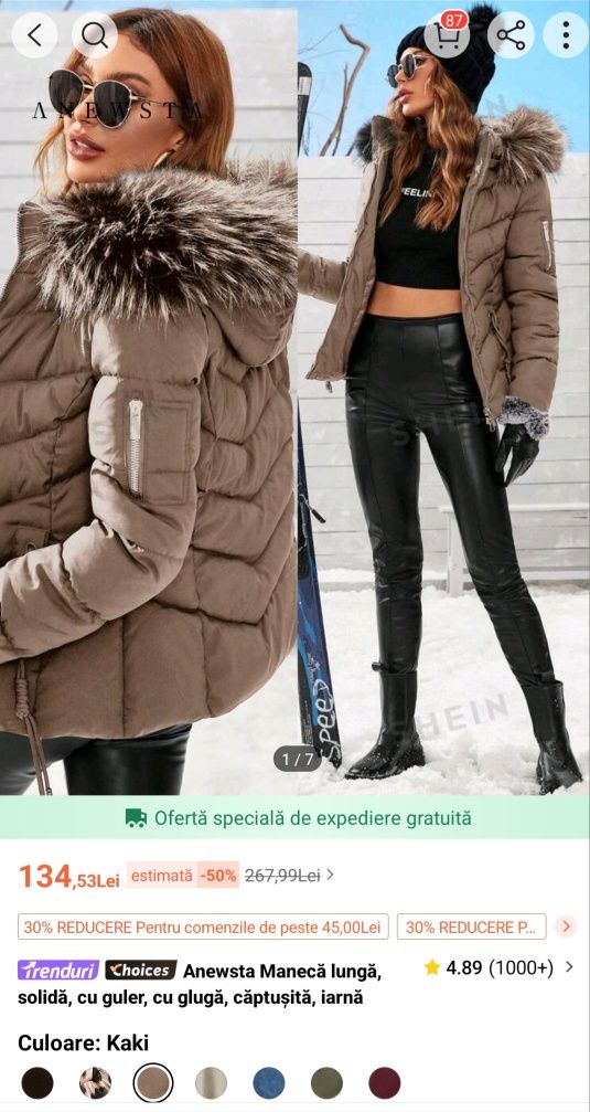 Geaca dama noua marimea XL