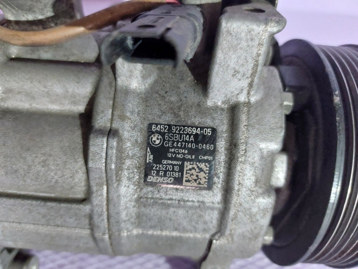 Compresor clima BMW F10 F11 motor N47 2.0 Diesel