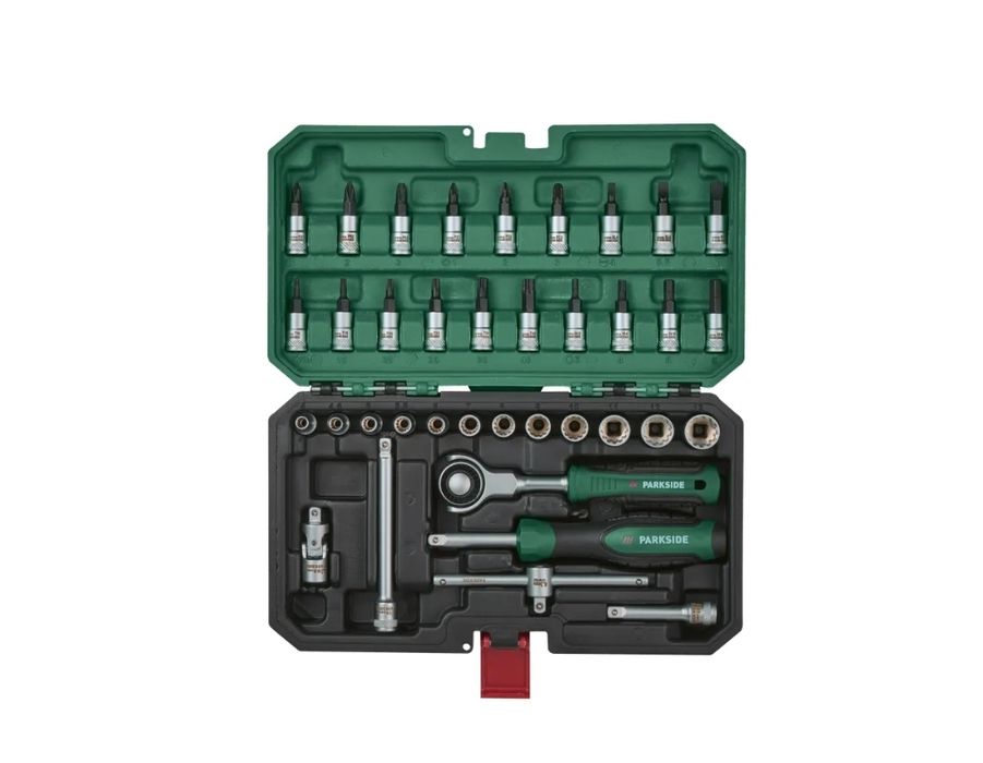 *ЧИСТО НОВA*PARKSIDE Тресчотка с накрайници