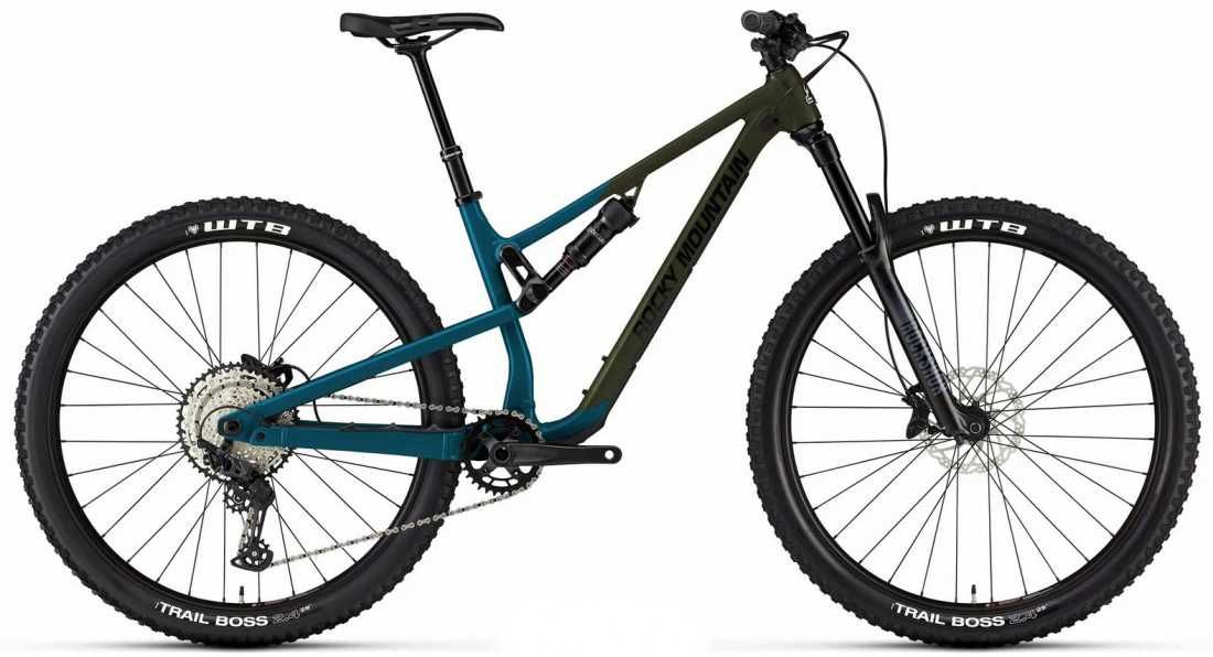 Велосипед Rocky Mountain Instinct A10 29" - BLUE/GREEN