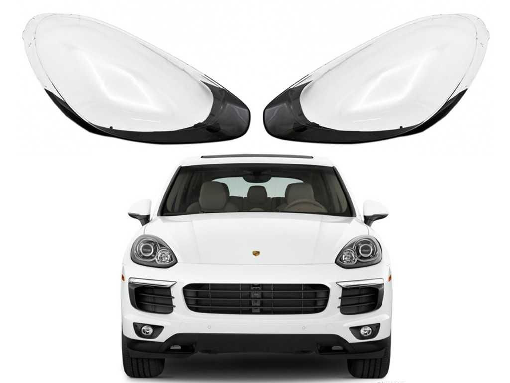Комплект стъкла за фарове на Porsche Cayenne MK2 Porsche , Cayenne 92A