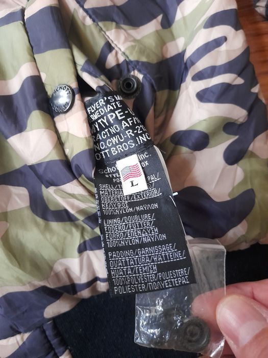 SCHOTT USA мъжки двулицев бомбър M- L размер.