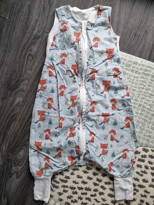 Sac de dormit cu picioare, toamna-primavara,Angel Baby, marime 1-2 ani