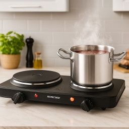 Двоен котлон SilverCrest - 2500W – две ястия едновременно
