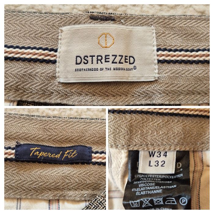 Pantaloni chino Bărbați, Dstrezzed, Lancaster Chino, Tailor Fit - W34