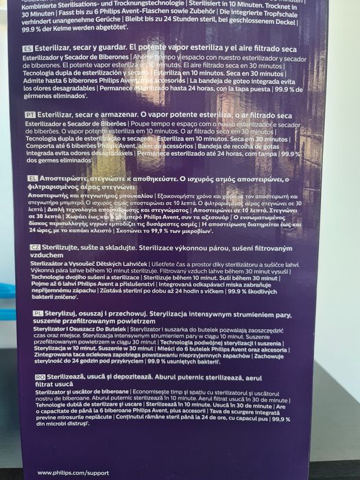 Sterilizator biberoane