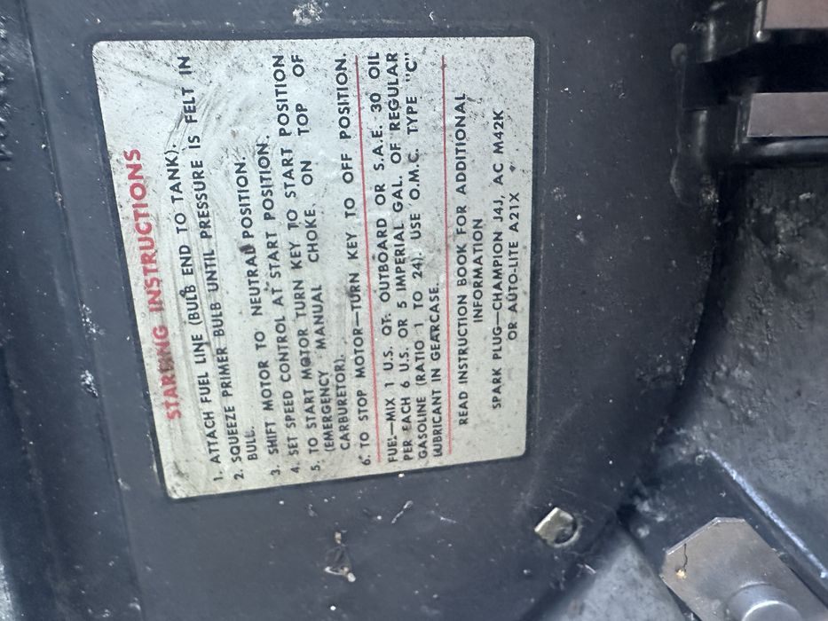 Motor barca Evinrude Lark IV