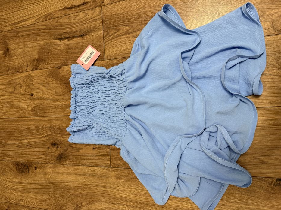 Синя лятна рокля