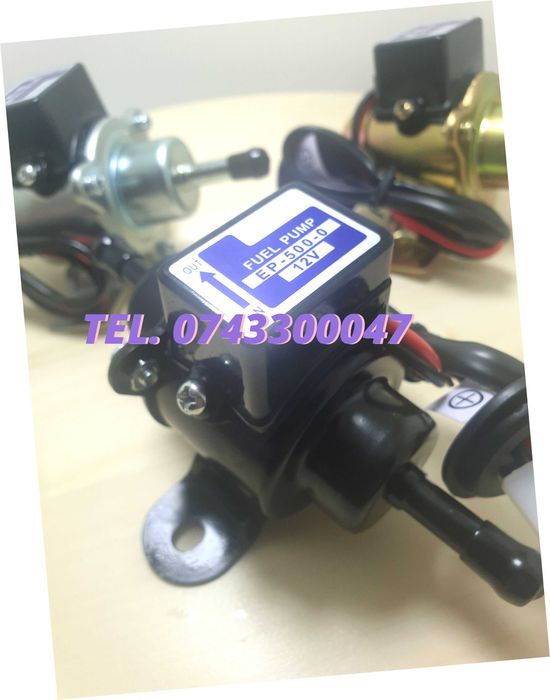 Minipompa Electrica 12v Universala Dedicata Combustibil Tensiune 12v