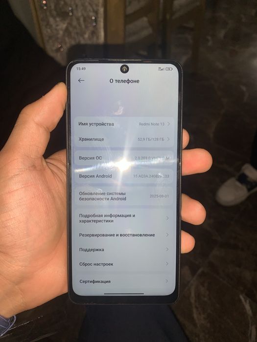 Redmi not 13  128/
