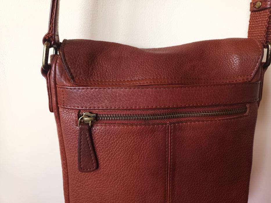 Мъжка  италианска маркова чанта