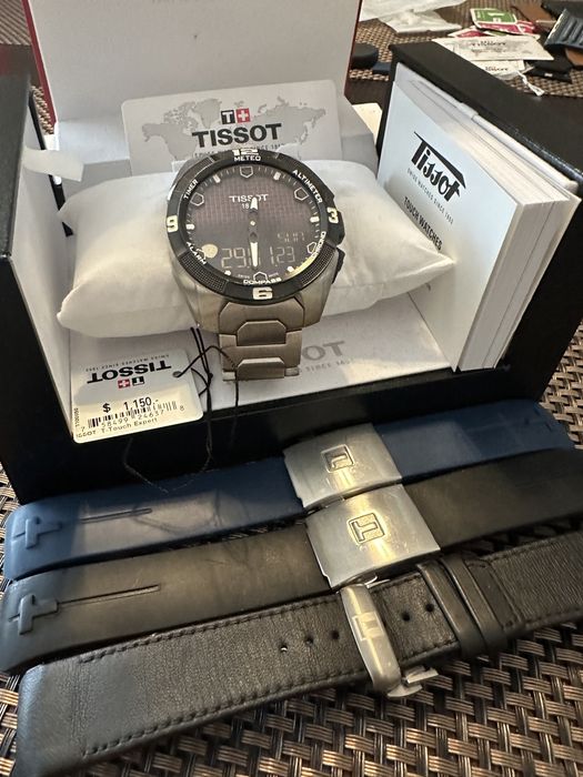 Tissot T Touch Expert Solar full titanium