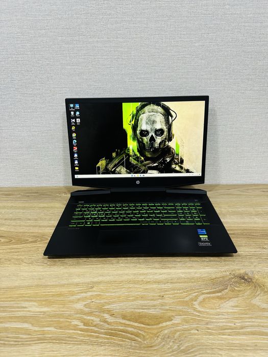 HP Pavilion Gaming Core i5-11Gen+RTX3050Ti Большой 17,3 Дисплей 144Mhz