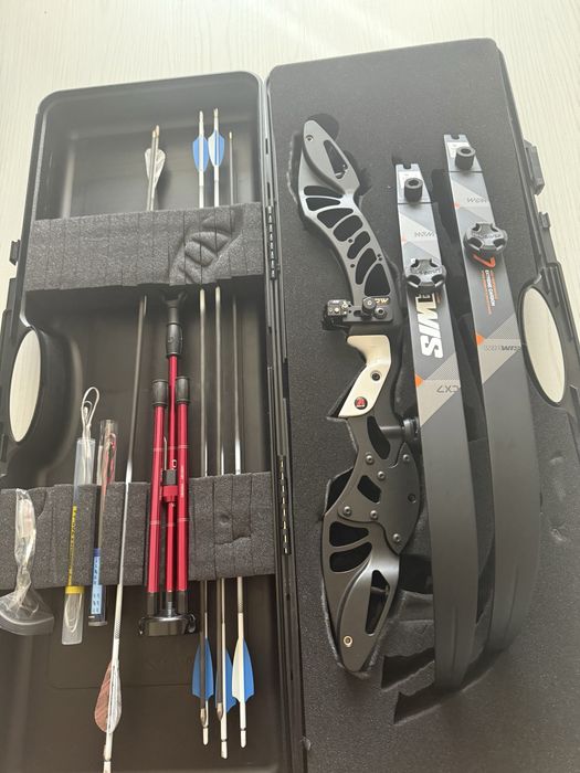 Barebow ,, гол “ лък , Wiawis , ловен ТОП