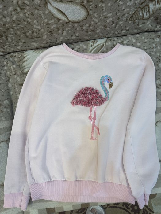 Худи с фламинго