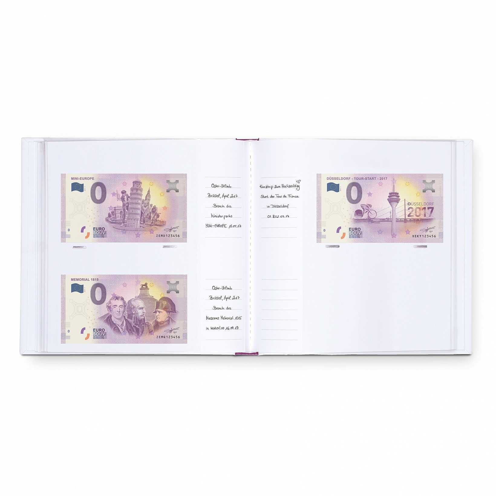 Албум за 200 броя банкноти " евро сувенирни "