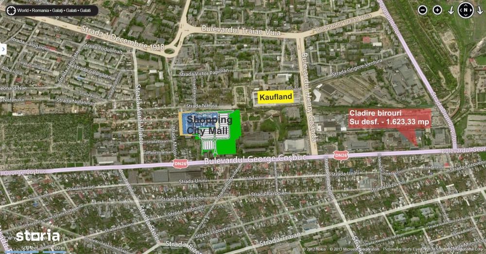 Cladire de birouri - de inchiriat