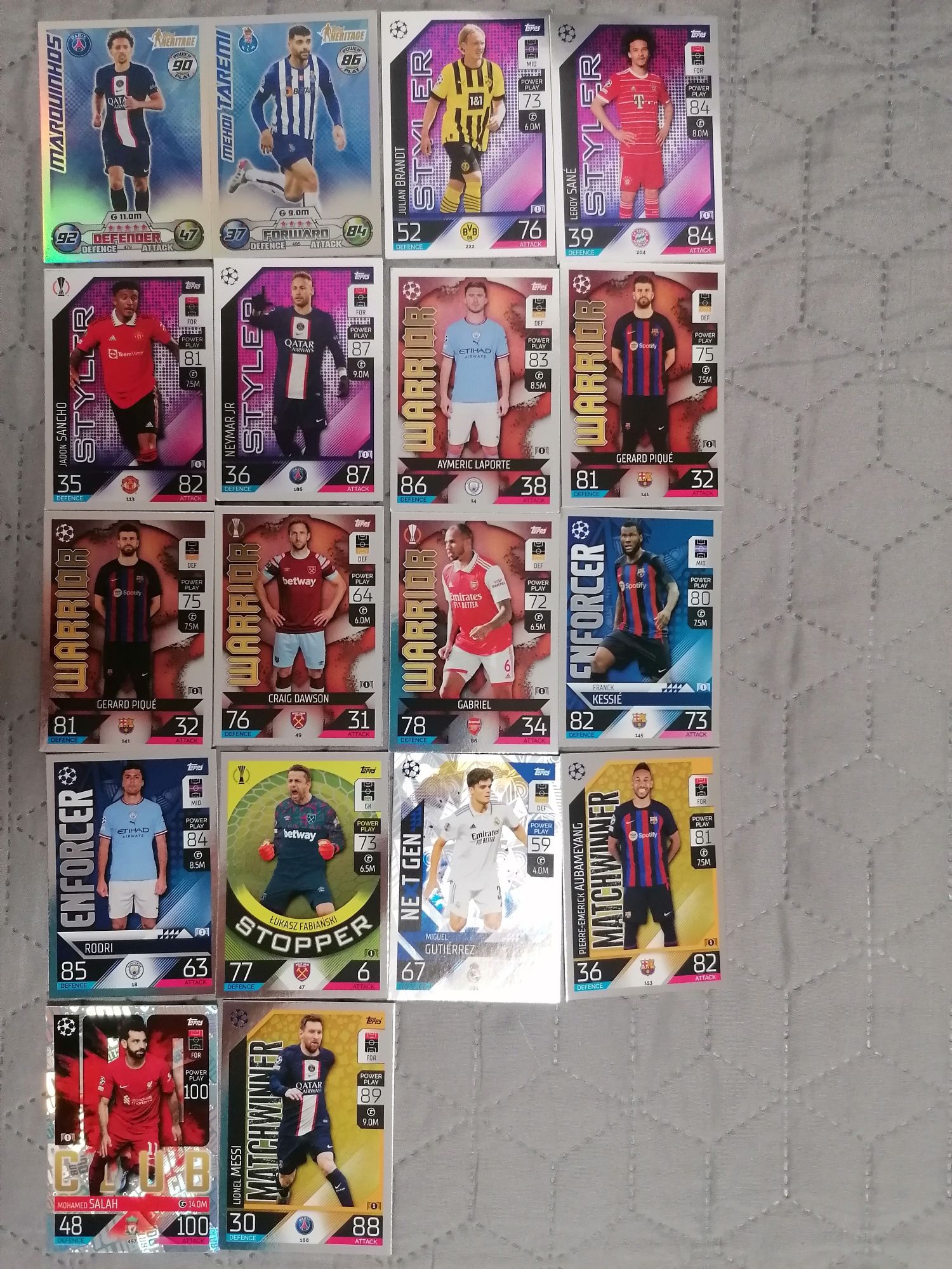 Carduri Match Attax